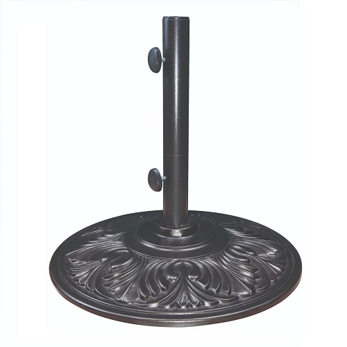 deco 50 lb. umbrella base – black