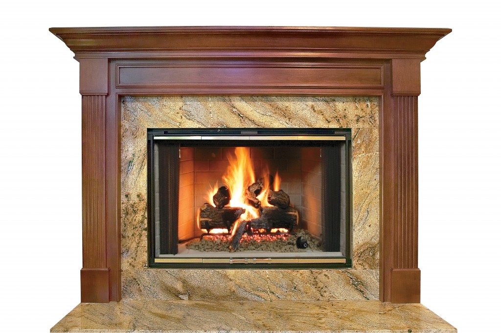 franklin mantel – cherry product image