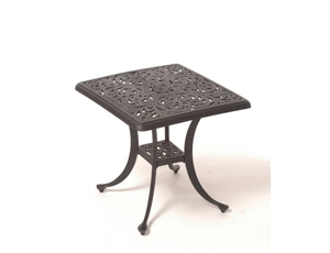 chateau 24 square end table (low height) thumbnail