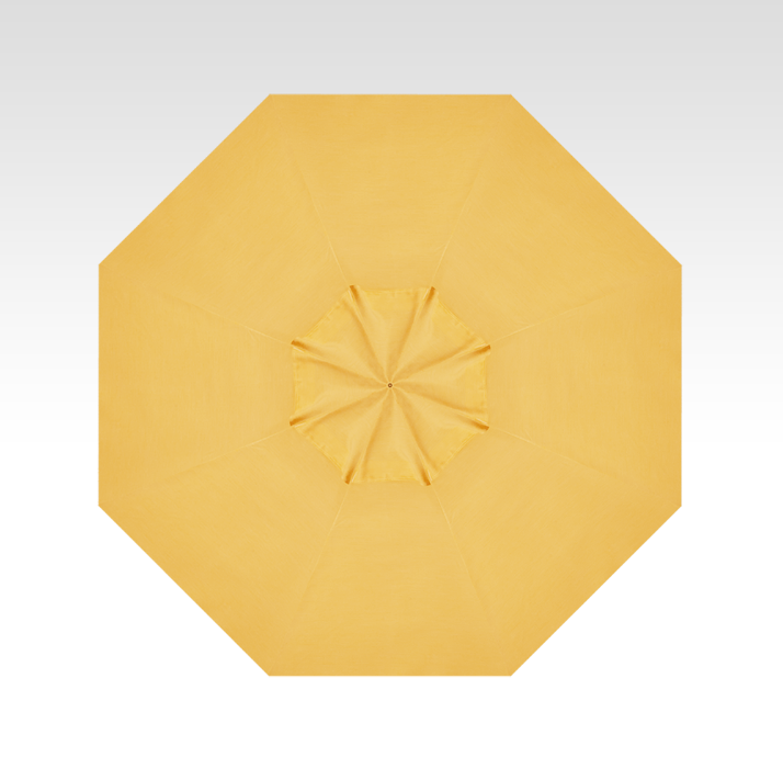 9′ buttercup push-button tilt umbrella – white frame thumbnail image