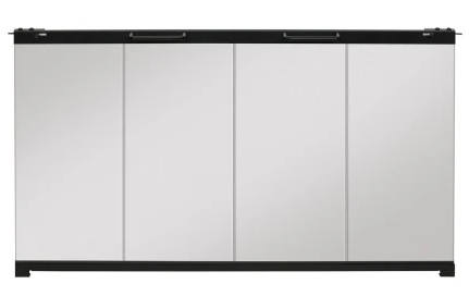 single pane, bi-fold look glass door kit for 33 inch bf unit product image