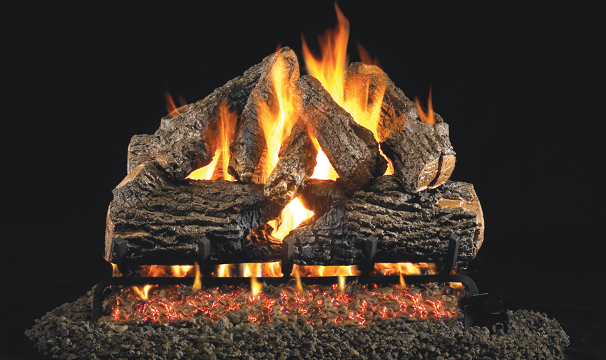 19 inch charred oak log set product image
