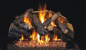 24 inch charred majestic oak log set thumbnail
