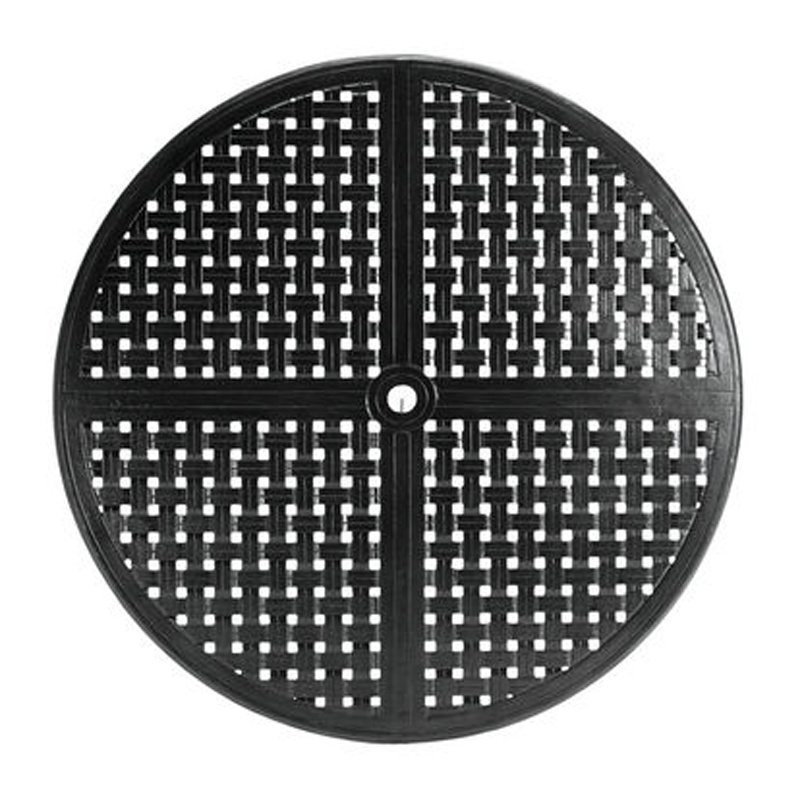 double lattice 30 inch table top (hole) in ancient earth (w/ hole) product image