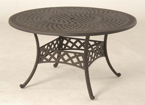 berkshire 54 round dining table with lazy susan