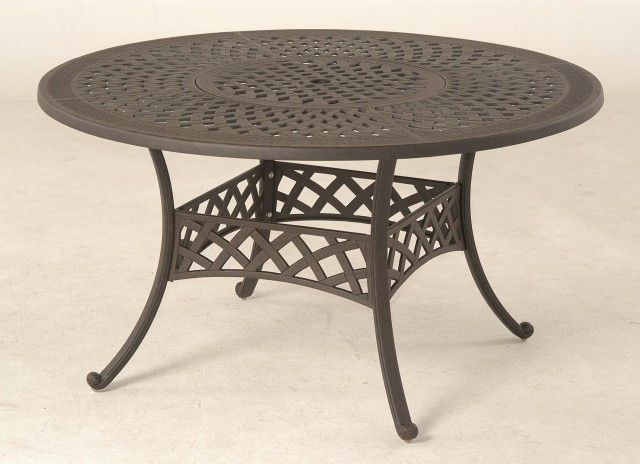 berkshire 54 round dining table with lazy susan product image
