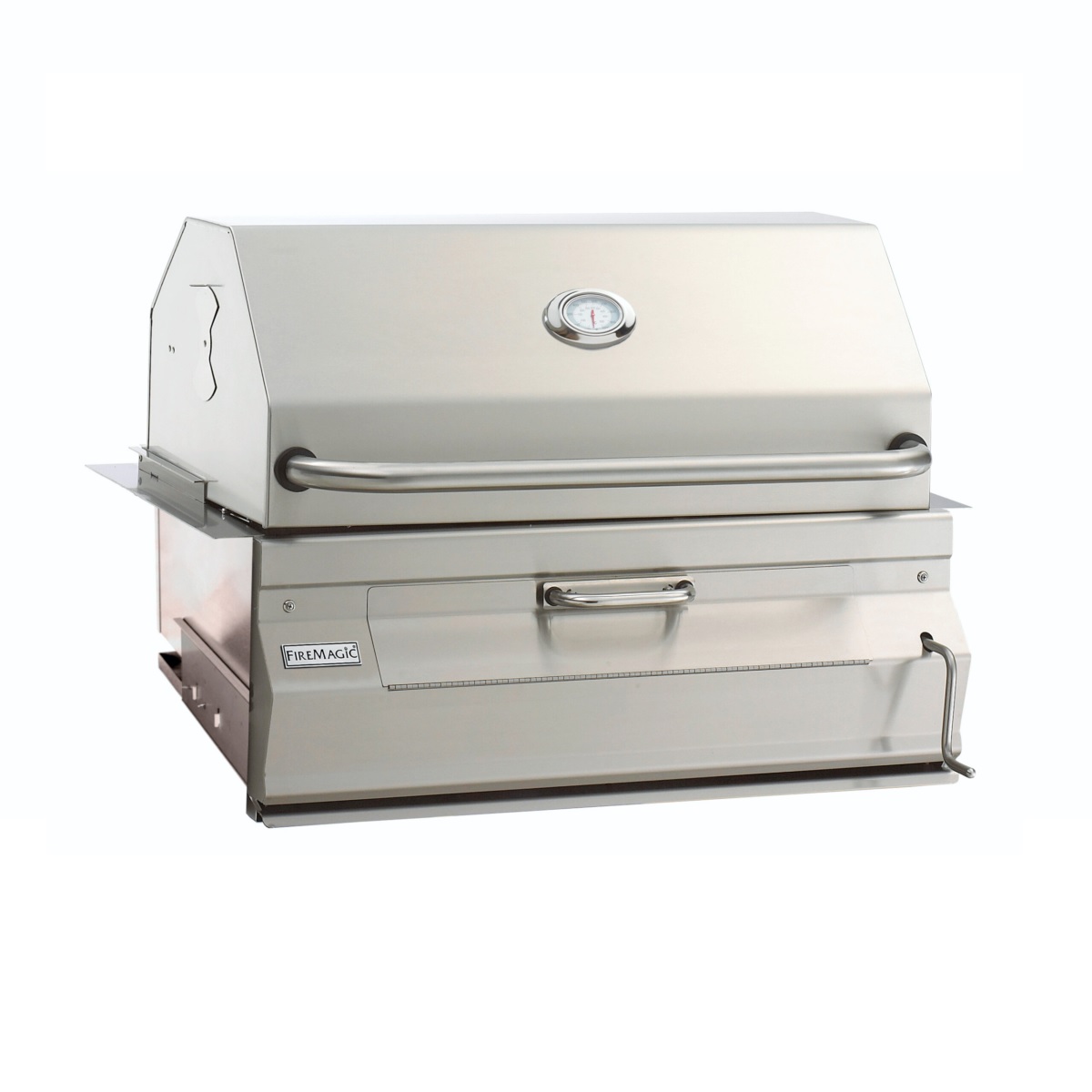 charcoal grill with smoker hood product image