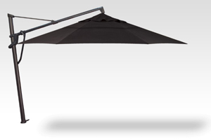 11′ cantilever in black with black frame