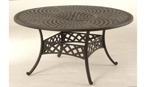 berkshire 60 round dining table with lazy susan