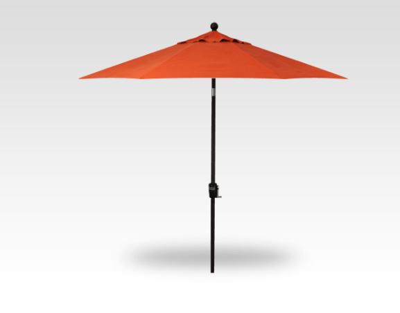 9 sunset push-button tilt umbrella – black frame product image
