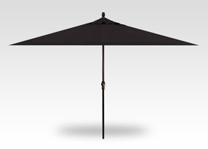11′ x 8′ black no-tilt umbrella – black frame
