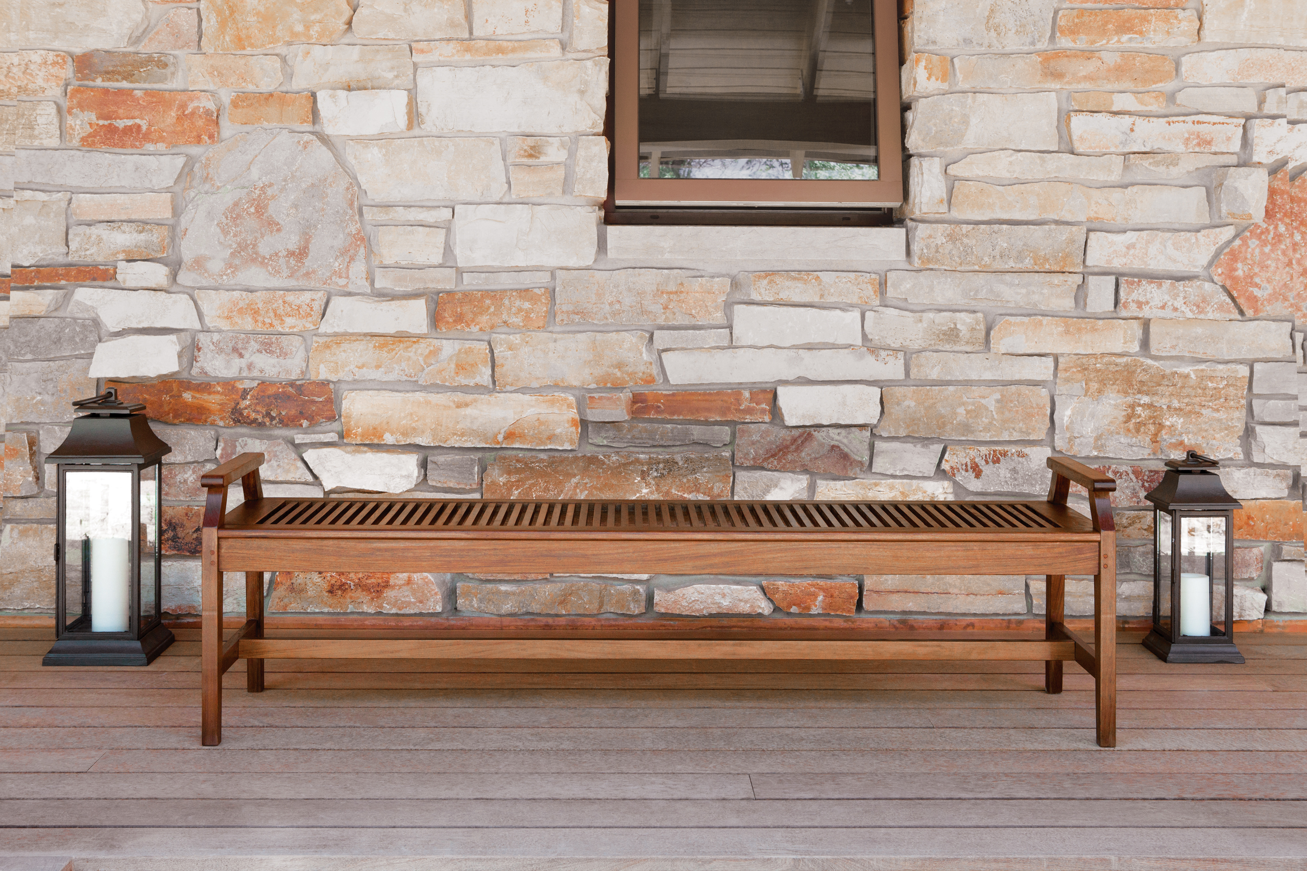 opal 6ft bench with arms product image