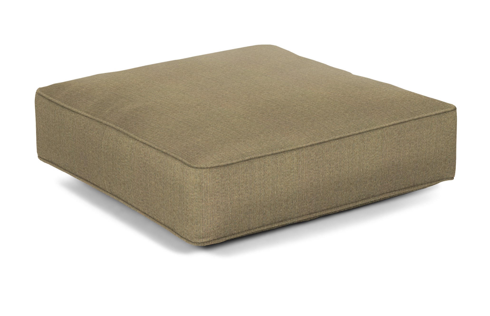 pampas linen club square ottoman cushion product image