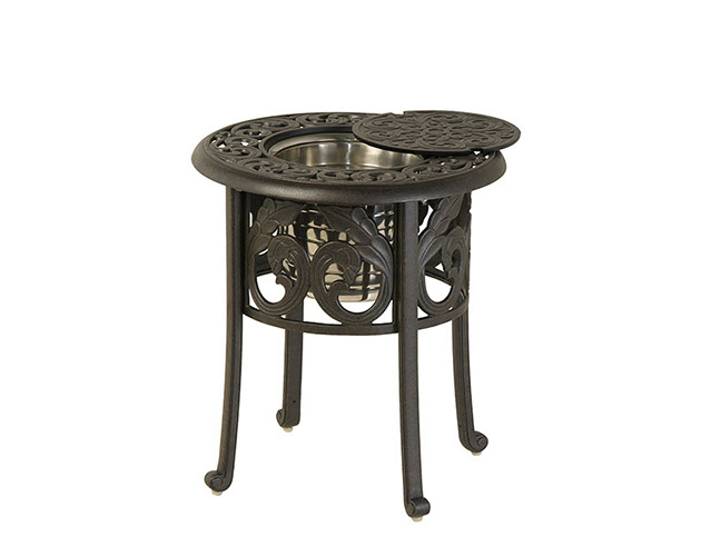 chateau 20 round ice bucket end table product image