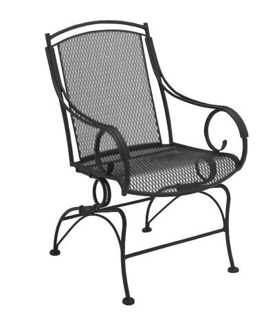 modesto coil spring dining chair – smooth black product image