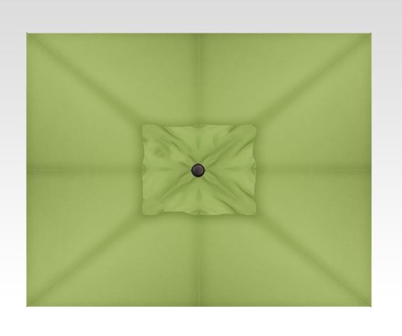 11′ x 8′ ginkgo no-tilt umbrella – black frame thumbnail image