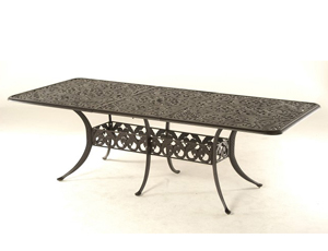 chateau 42 x 76-100 rectangular dining table