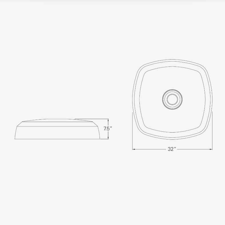 11′ cantilever base – black thumbnail image