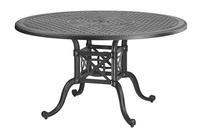 grand terrace 48 round dining table – midnight gold product image