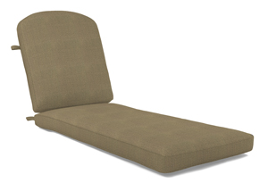 pampas linen chaise cushion