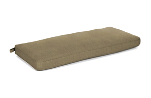 pampas linen bench cushion