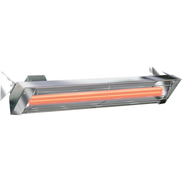 wd series 39 inch 4000 watt dual element heater – stainless steel product image