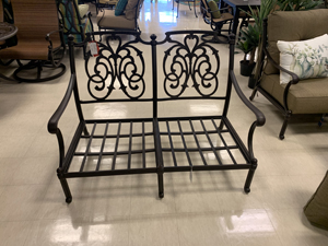 st. augustine estate loveseat – frame only thumbnail