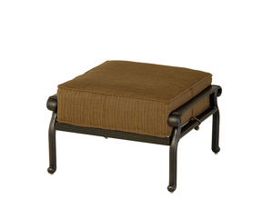 mayfair estate club square ottoman – frame only