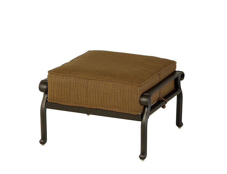 mayfair estate club square ottoman – frame only product image