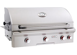 36 inch t series grill with backburner