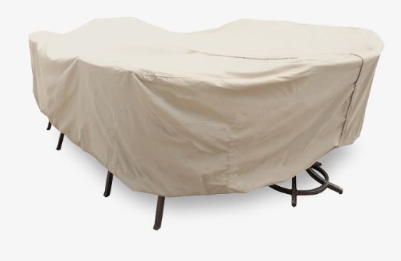 extra-large oval/rectangular table and chairs cover product image