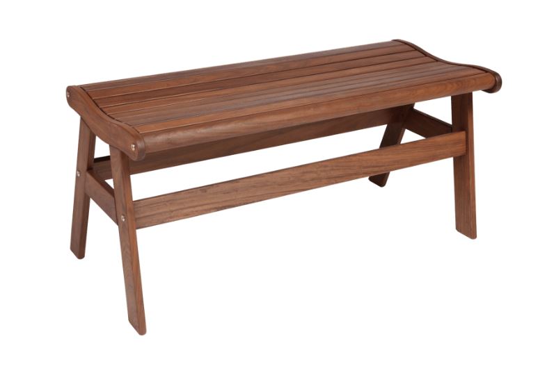 amber backless bench product image