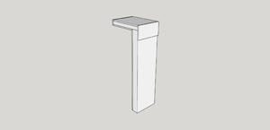 12 inch bar section – fully welded – 42 inch tall