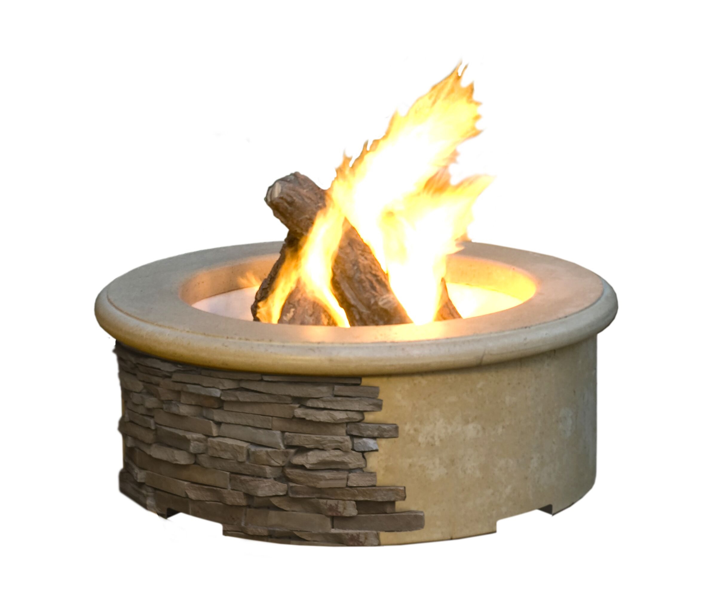 contractors firepit – cafe blanco (floor model, as is) product image