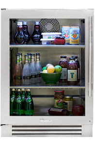 glass refrigerator – 24 inch – rev b