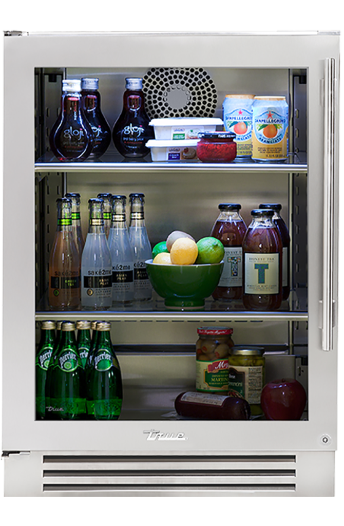 glass refrigerator – 24 inch – rev b product image