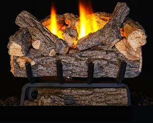 20 inch valley oak ventfree gas log set