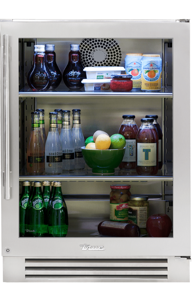 24 inch glass door right hinge refrigerator – rev b product image