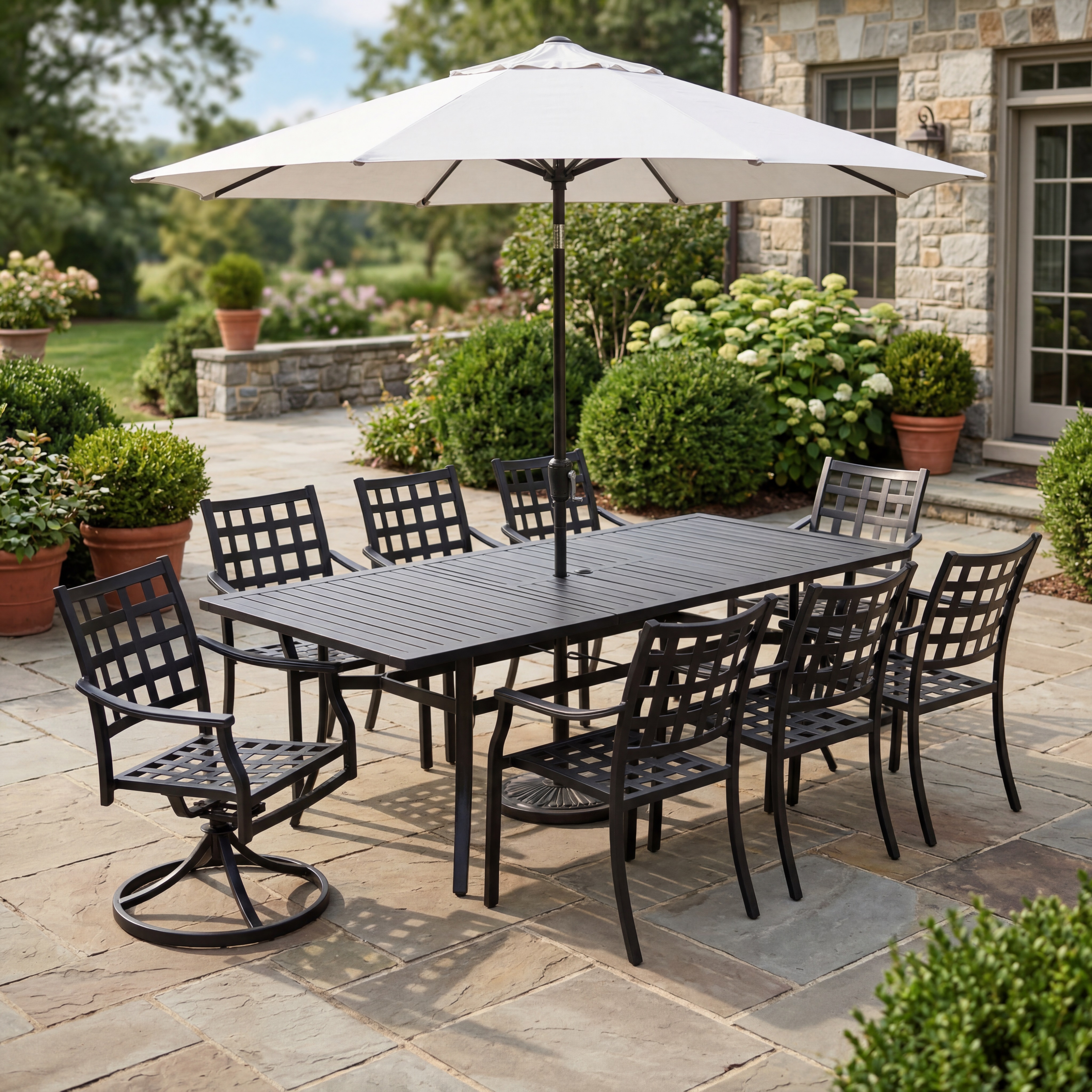 carlisle extension table dining set thumbnail image
