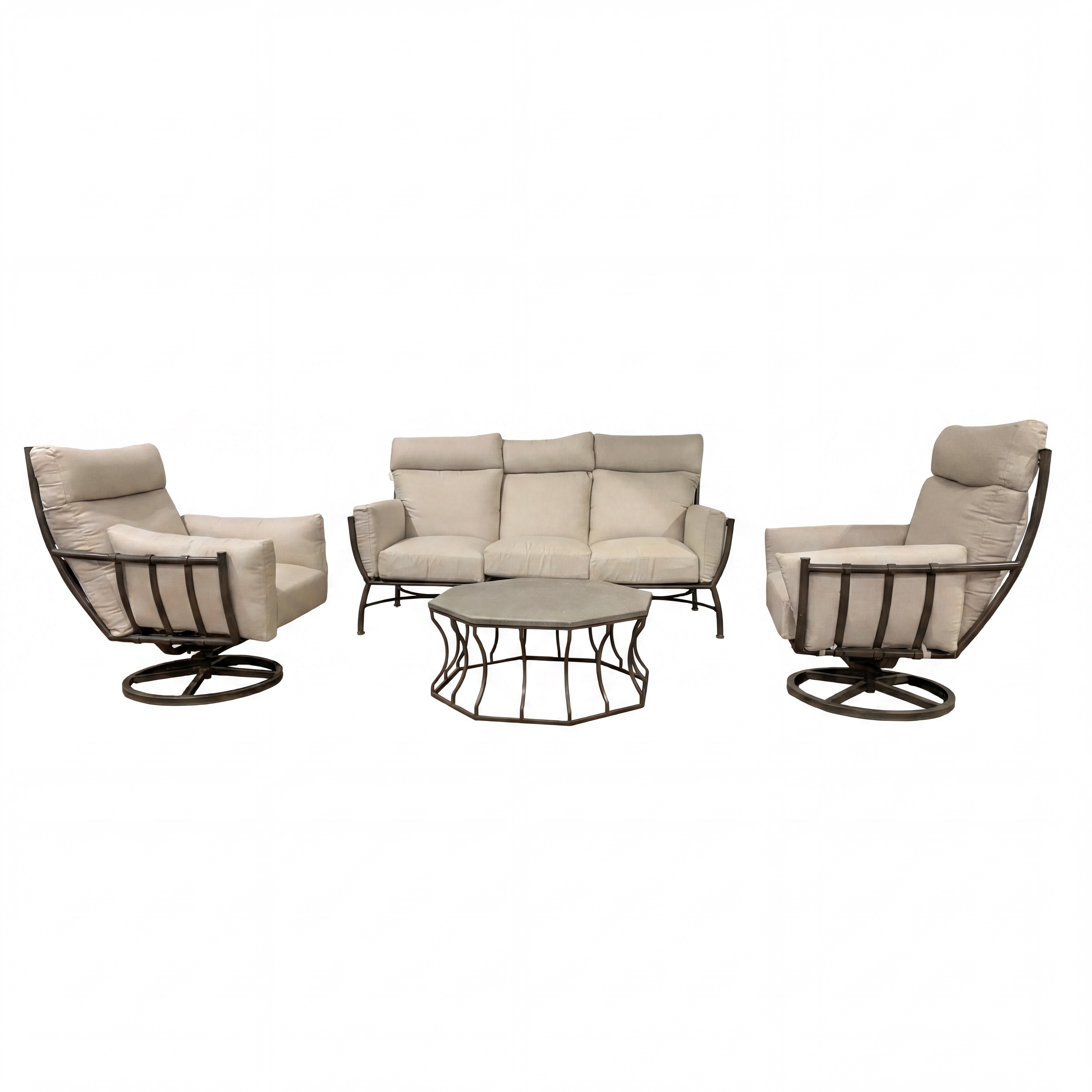 majorca seating set-slate grey/ line dove product image