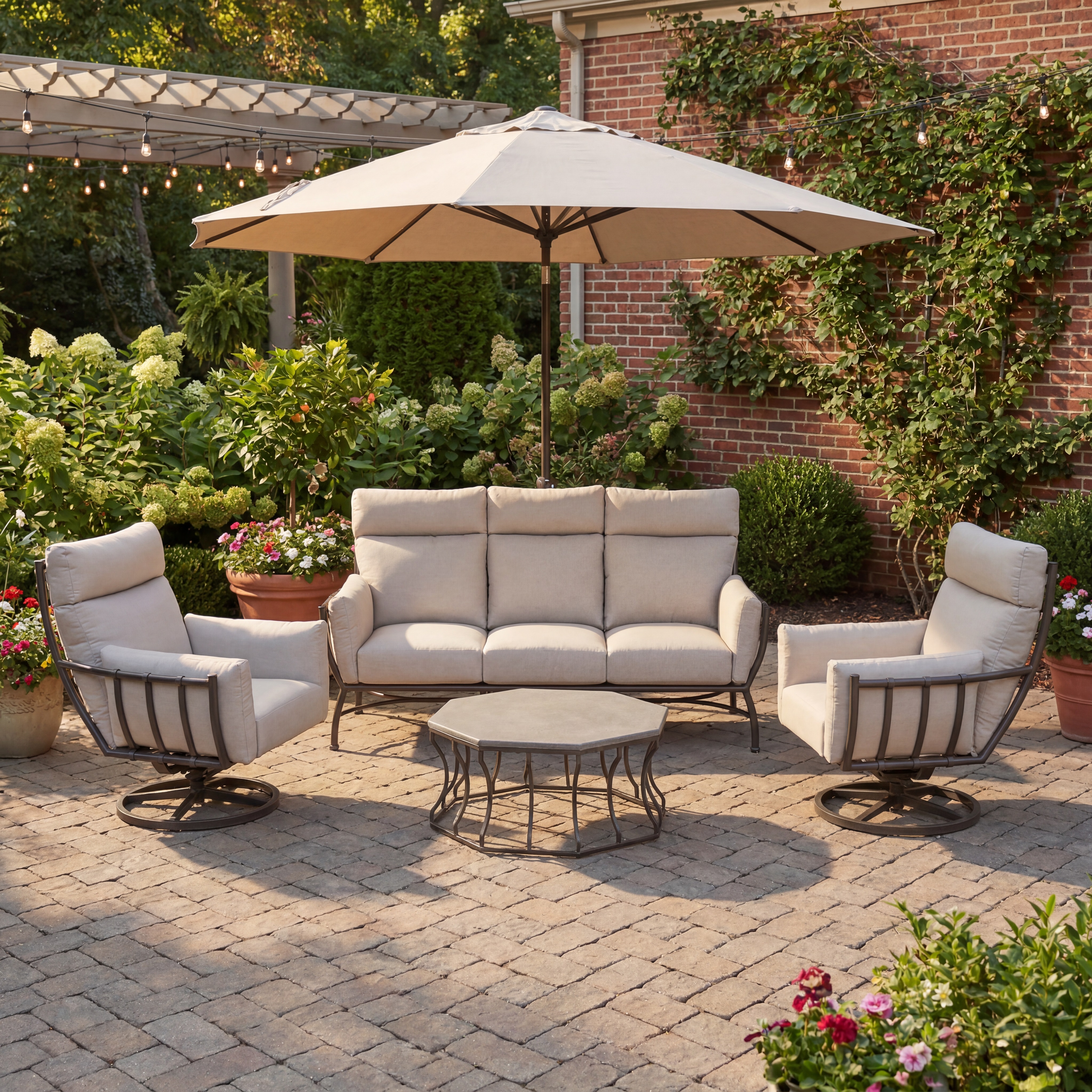 majorca seating set-slate grey/ line dove thumbnail image
