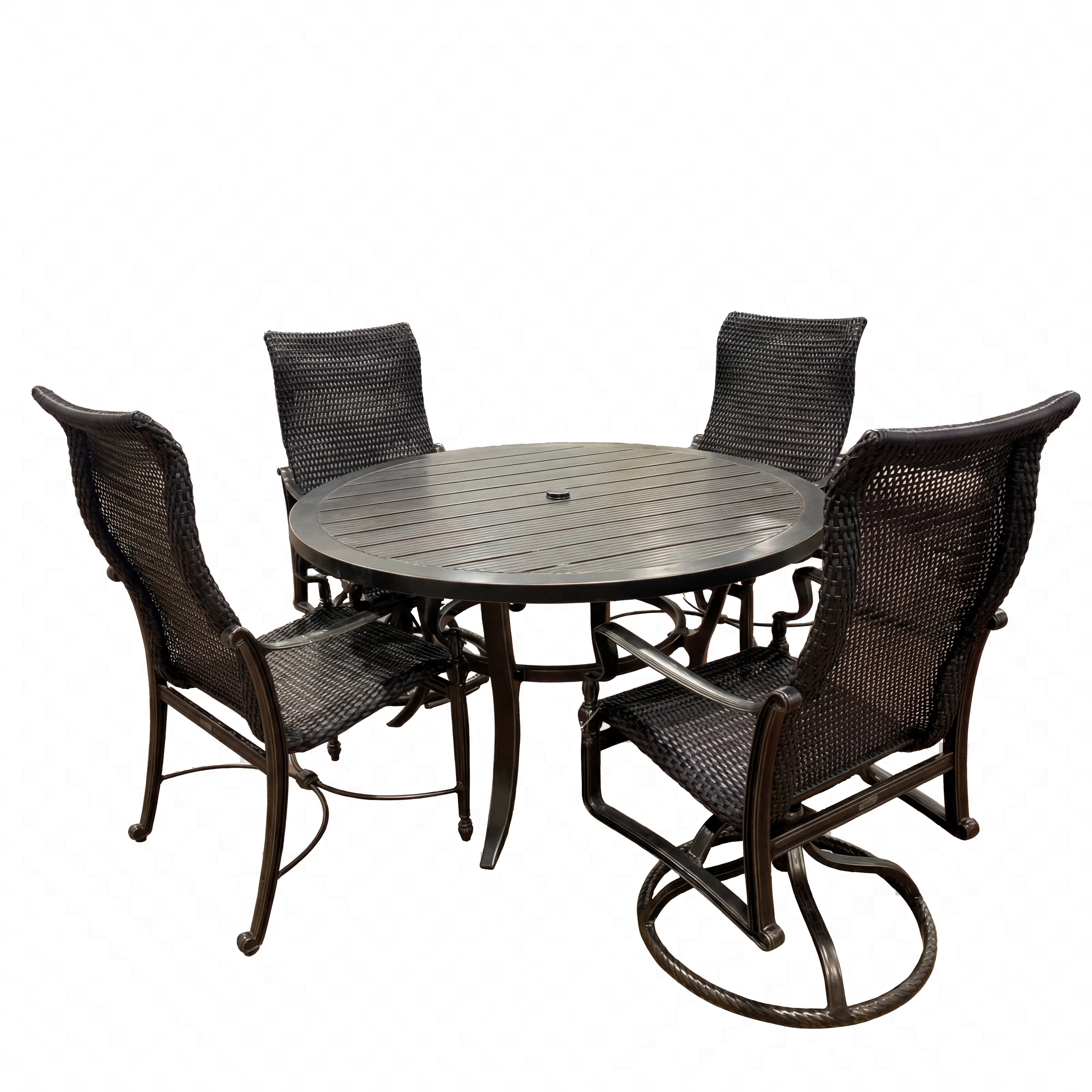 53 channel dining set-midnight gold product image