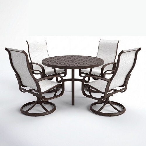 cayman aztec bronze dining set