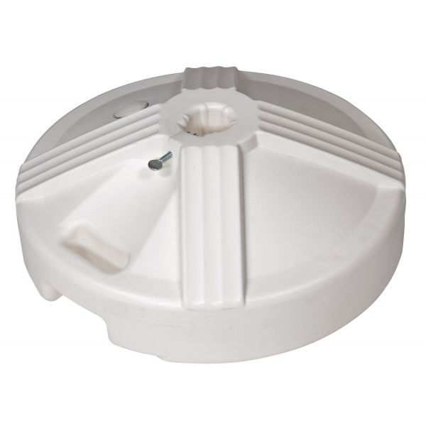 woodard 50 lb. plastic umbrella base – white product image