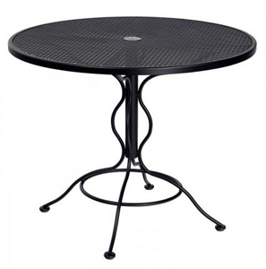 36 inch briarwood table – smooth black