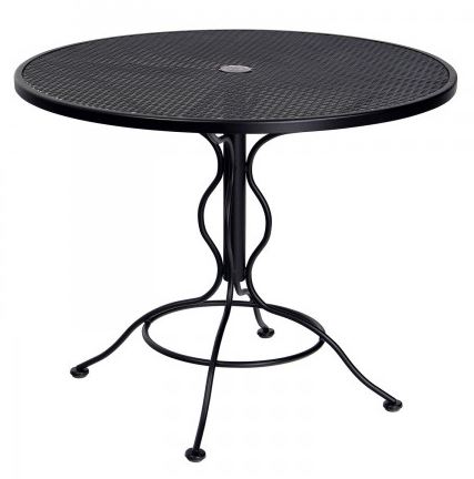 36 inch briarwood table – smooth black product image