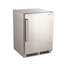 “outdoor rated refrigerator, right hinge”