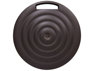 monaco 100 lb. umbrella base – black