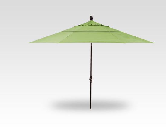 11′ ginkgo collar tilt umbrella – black frame product image