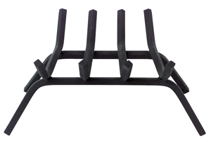 black steel 5/8 sq 4 bar grate thumbnail